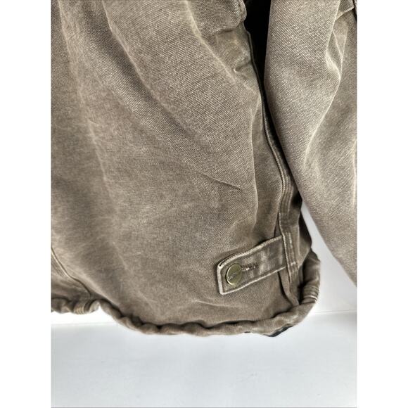 RARE Vintage Carhartt Chestnut Brown J22 CHT Jacket Size X-Large Regular - Picture 10 of 16